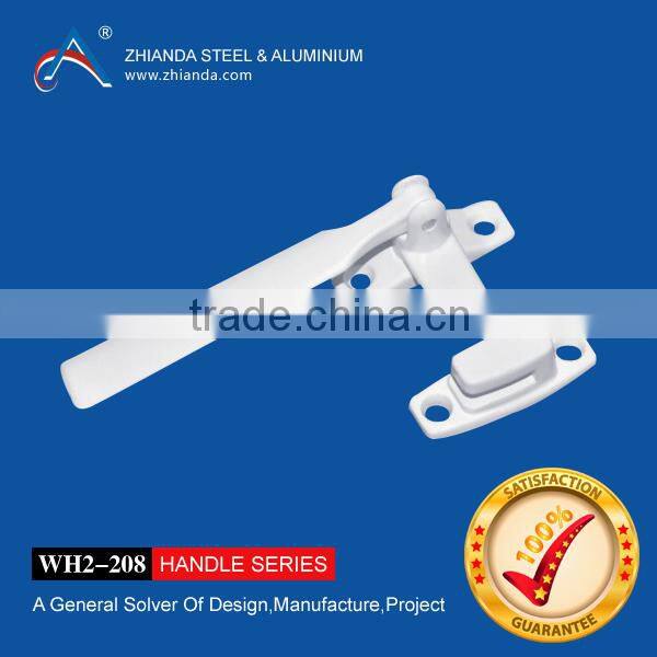 WH2-208 High Quality White Aluminum window Handle High Quality Top Level