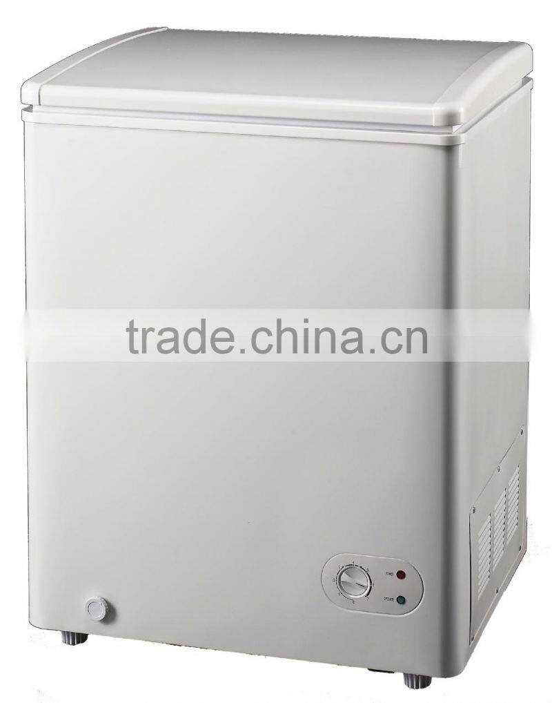 low power consumption solid door chest freezer, top open chest freezer