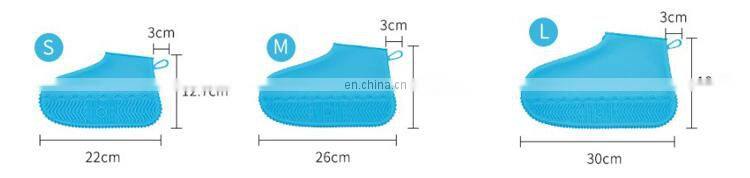 Amazon Top Sell Best Quality Unisex Reusable Shoes Protectors Waterproof Anti Slip Water Resistant Rain Silicone Shoes Covers