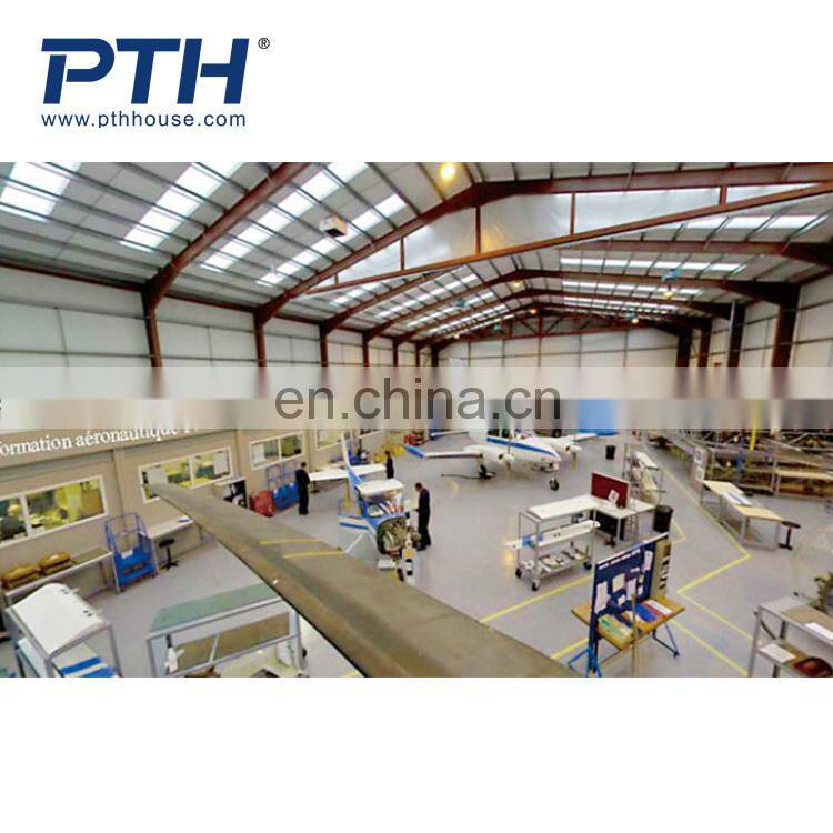 Steel Structure Stable Construction Tunisia Hangar Plane Cargo High Quakeproof Prefabricated House