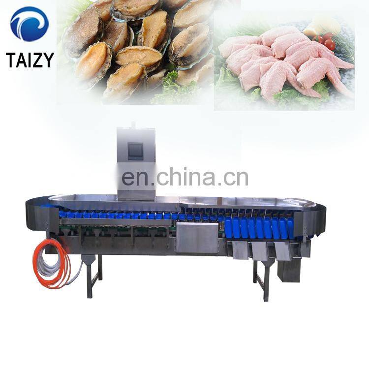 Abalone sea cucumber chicken legs chicken wings weight sorting machine