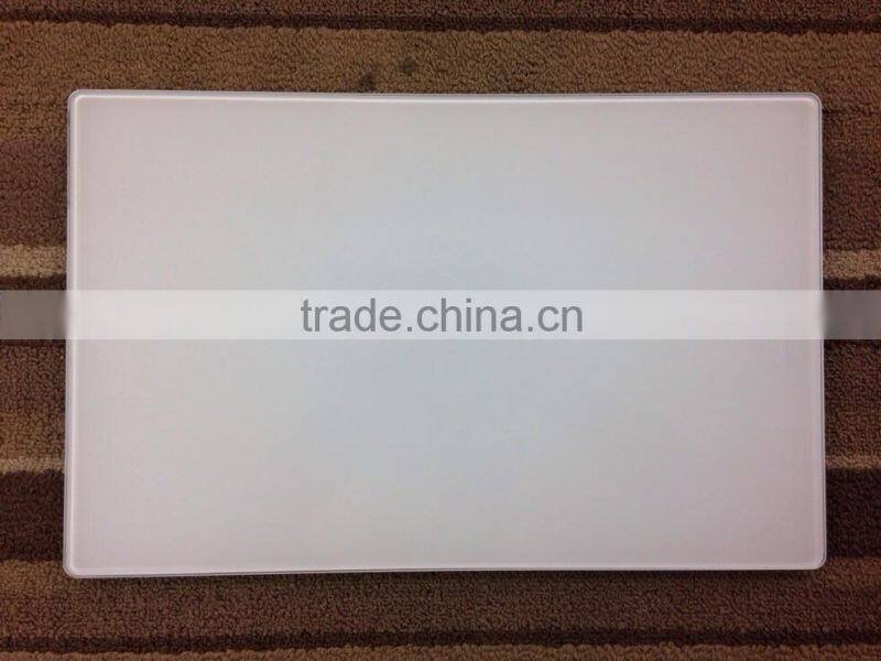 tempered glass kitchen cutting board/glass chopping board