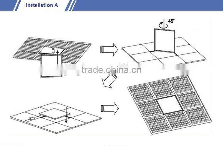 2015 new best-selling high quality high brightness 45w-48w 600x600mm flat interior wall led light