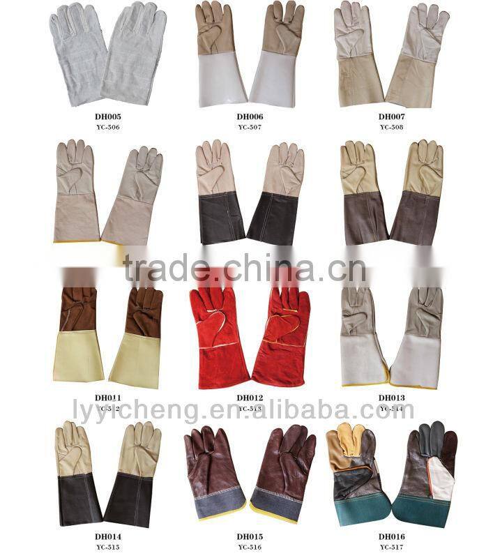 cow split weld gloves