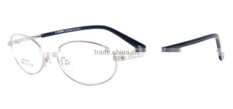 Oval Full Rim Metal 2015 Fashion Eyewear Optical Frame Glasses Of Reading For Adult