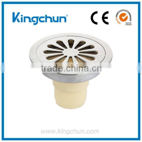 Polished Nickel Chrome Plated Shower Floor Drain Grate Cover