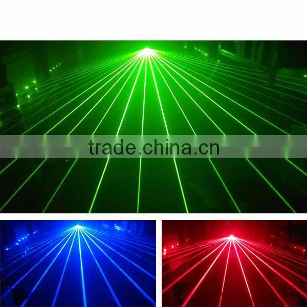 head moving dmx control small stage red laser lighting