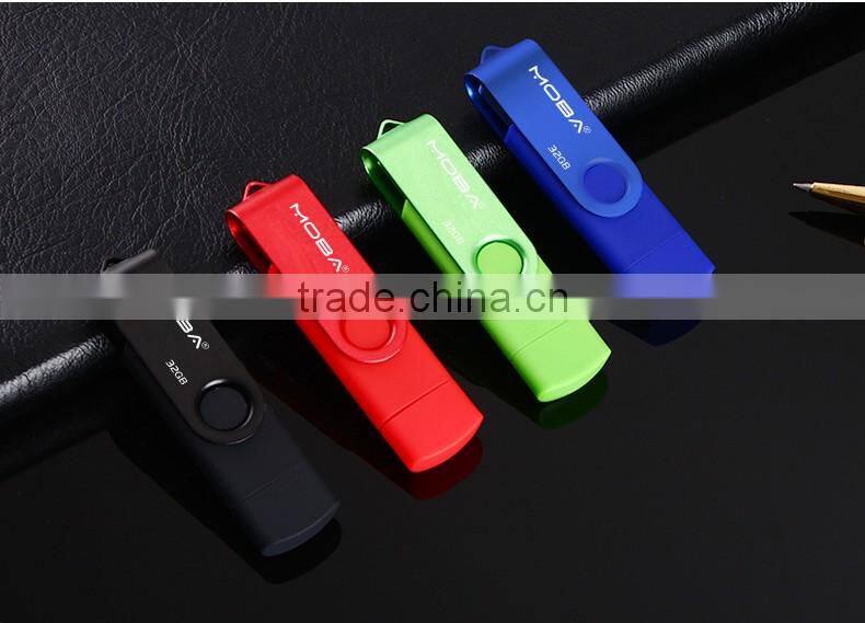 New design 2016 OTG USB flash drive 32g A+flash