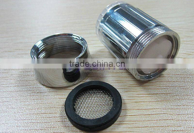 4cm Long 3 Color LED Light ABS Bathroom Toliet Color Change LED Tap