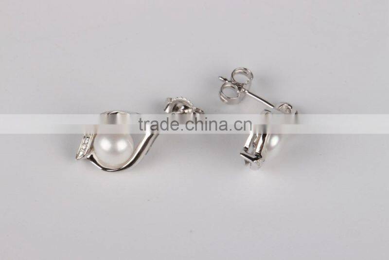 New Trendy Design Real Pearl Earring Designs