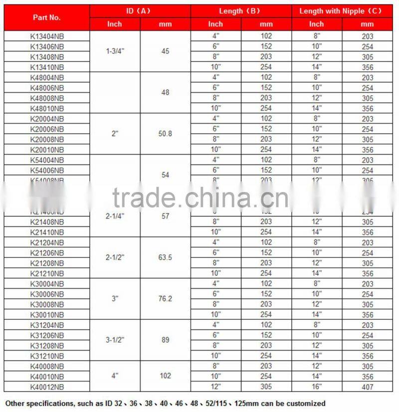 High quality truck exhaust flexible tube