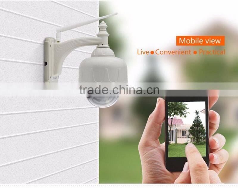 Waterproof IP66 HD 1.0mp 720p ip ptz camera cctv camera cctv with P2P plug and play