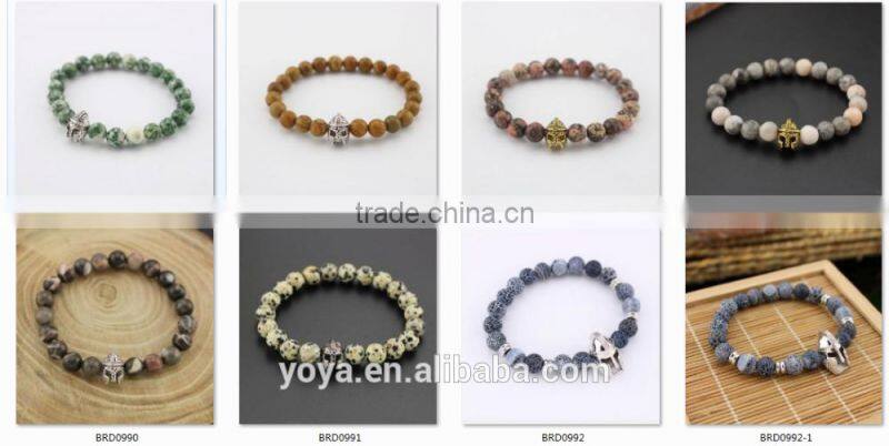 BRH1504 Boho bracelet, green turquoise beaded green druzy elastic bracelet