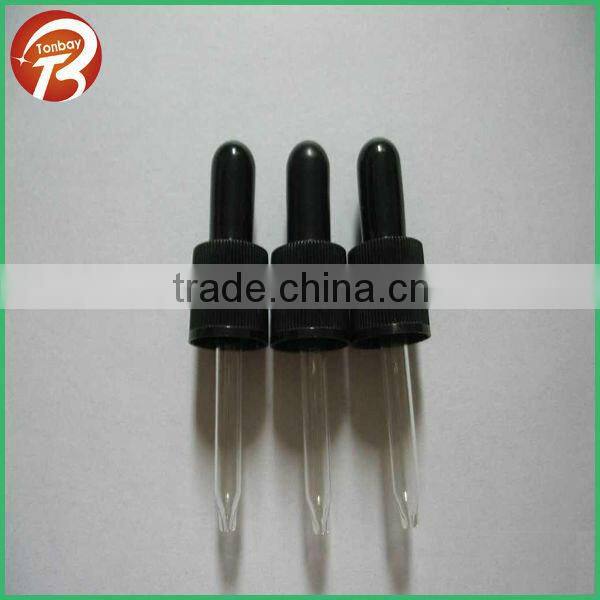Different glass dropper for essential oil glass bottle