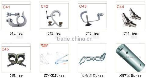 Aluminum truss accessories 4 holes base