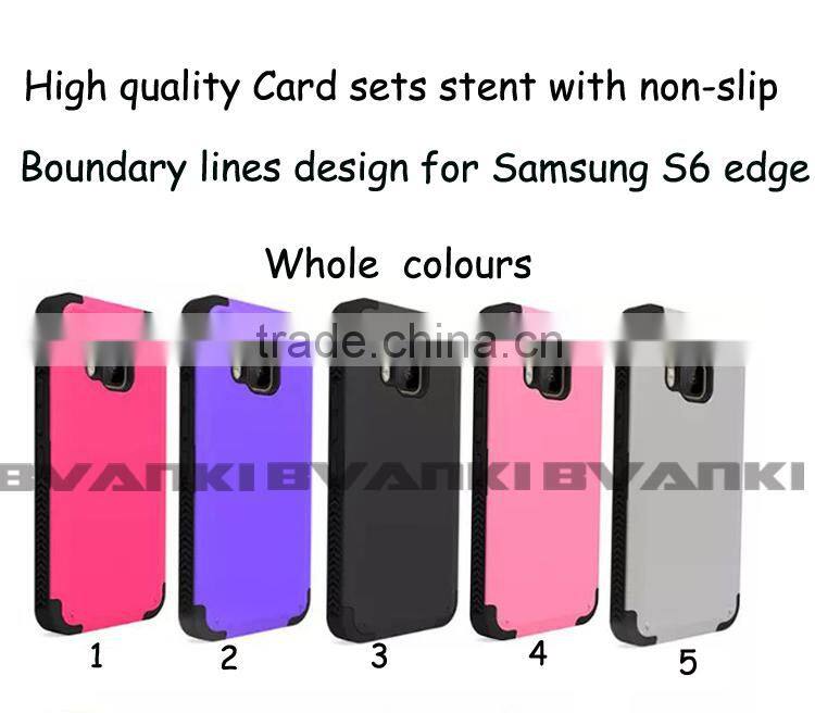2016 Waterproof mobile phone hard case for samsung galaxy S6 Edge wholesale Cover For Samsung Galaxy s6 edge Plus