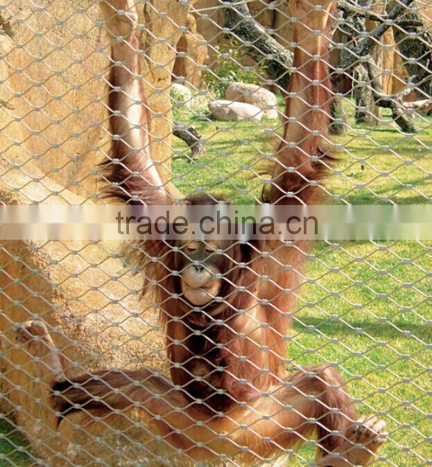 High quality stainless steel rope mesh / wire rope mesh