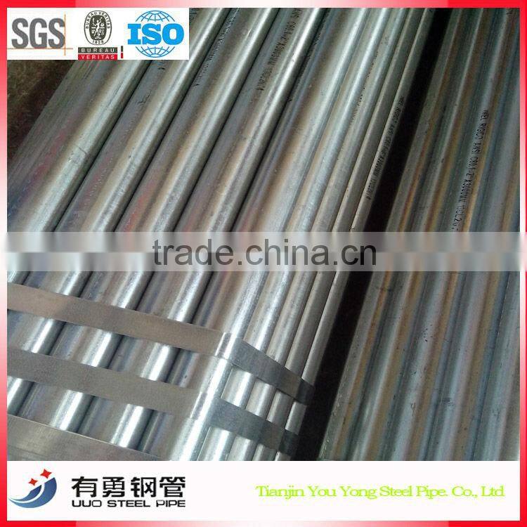 1.5 inch galvanized scaffolding steel pipe weights