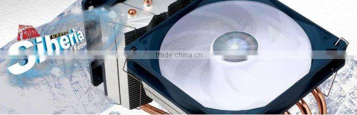 High performance unique design 5 heat pipes PWM function cpu cooler