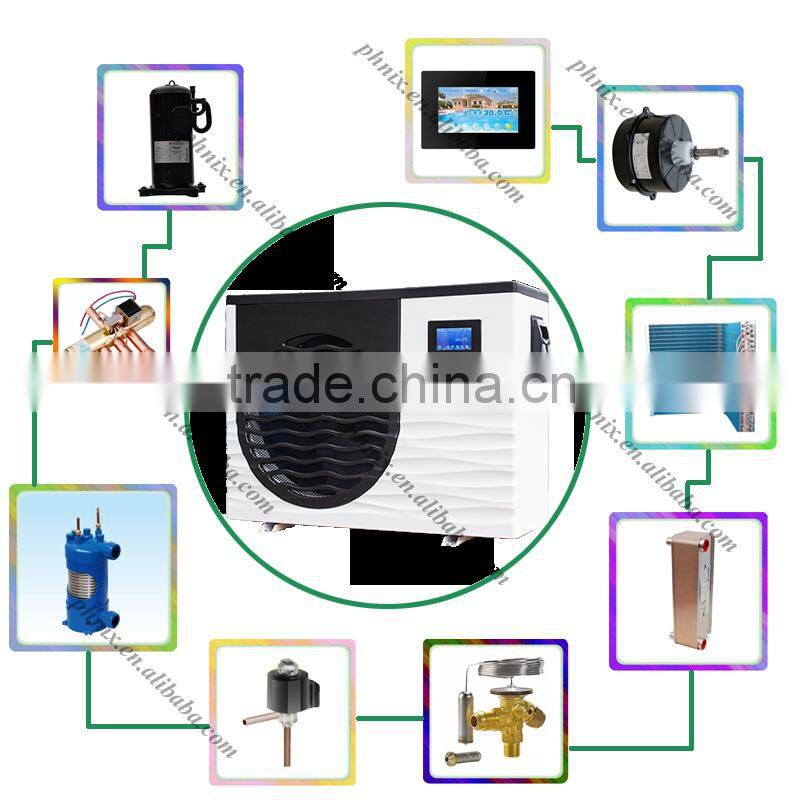 China Supplier Refrigerant R410A Swimming Pool Heat Pump Water Heater