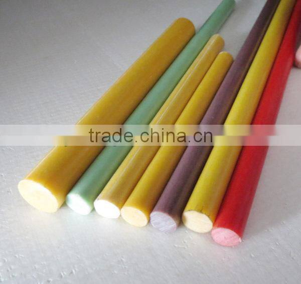 Professional fiberglass pultrusion manufacturer supply fiberglass Rod,High Strength, UV Resistant