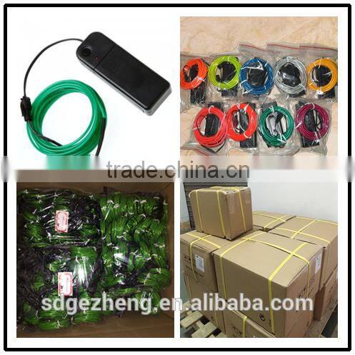Long lifetime electroluminescent cable for advertising and Wedding decoration