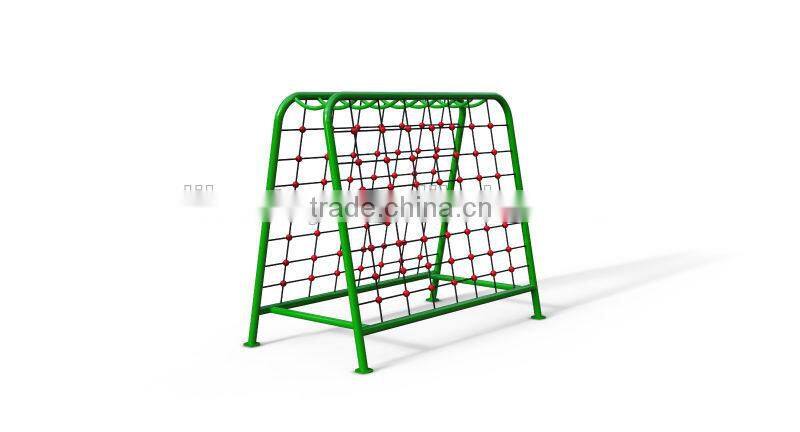 Amusement Park Playground PE Board& Metal Climbing Structure Wall Frame LE.PP.069