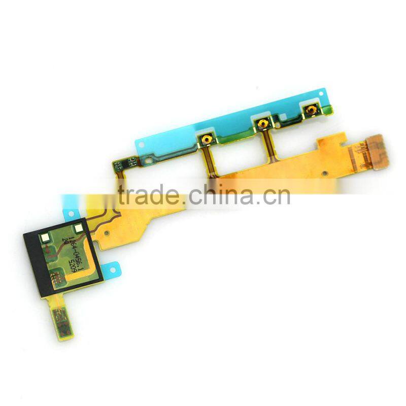 alibaba gold supplier power on off flex for xperia z power volume button flex cable