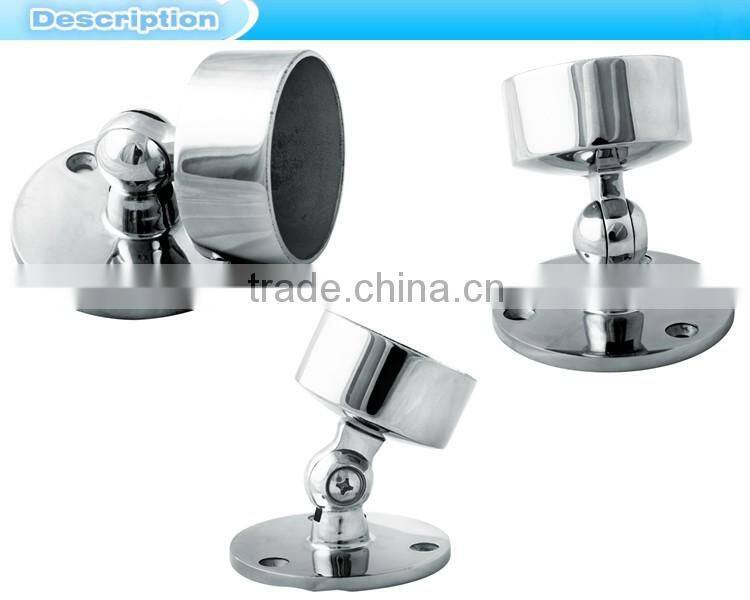 HB-10 stainless steel round handrail bracket