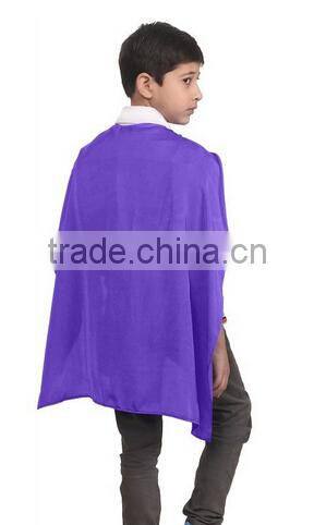 Promotion halloween satin super hero capes felt superhero cape kids halloween cape wholesale CCP5020