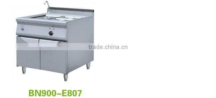 (BN900-E802L) Cosbao electric grill and griddle with digital control, stainless steel flat griddle, hotel kitchen equipment