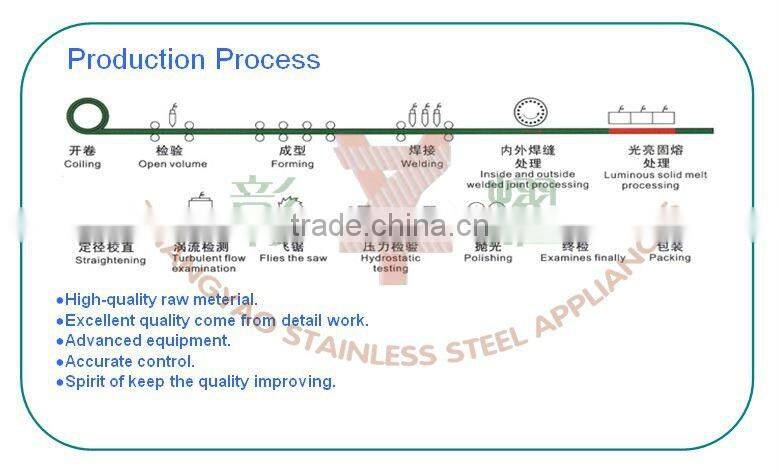 Thin wall Stainless Steel Welded Pipe/Tube