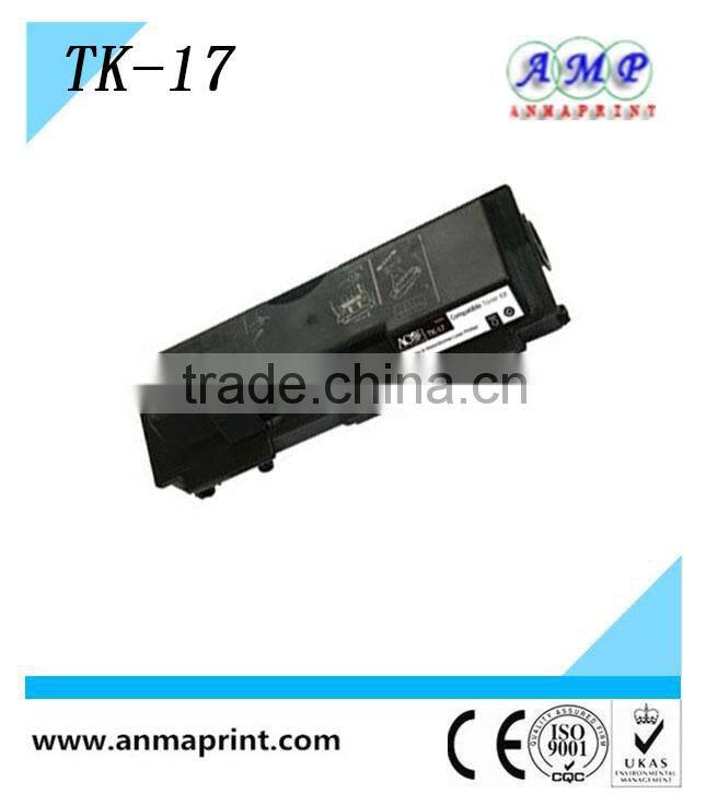 Alibaba laser jet printer toner cartridge TK-17 compatible for Kyocera printer toner