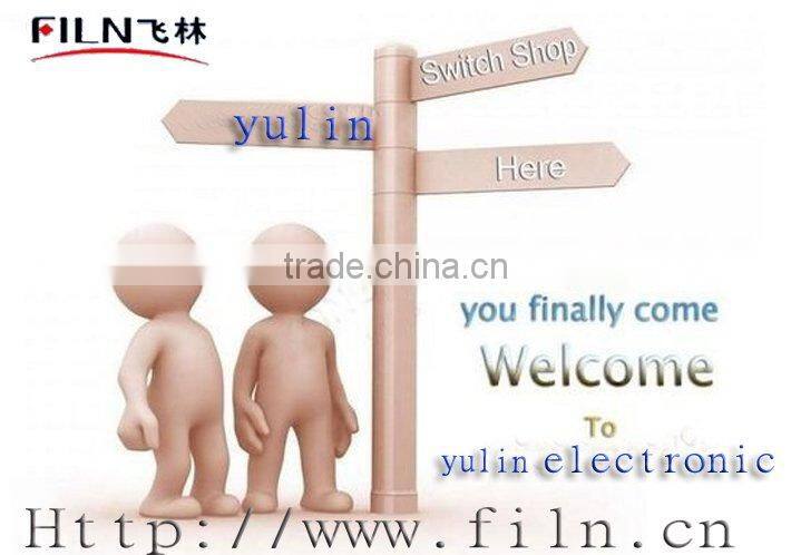 12mm 12VAC yellow led ON OFF Racing Car Switches YULIN