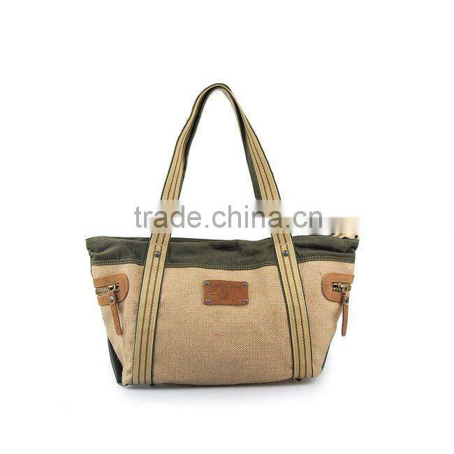 TSD-05 Wholesale Canvas Shopping Bag,Environmental Material Handbag Manufacturer,OEM/ODM Available