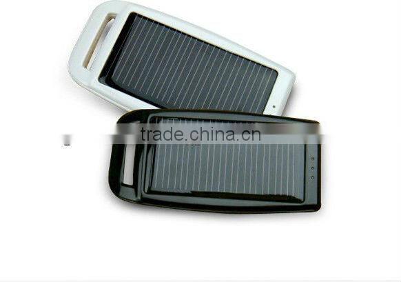 Mini 1000mAh solar handphone power bank with high quanlity