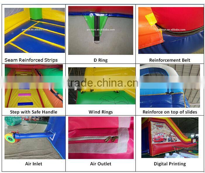 juegos inflables china pvc tobogan