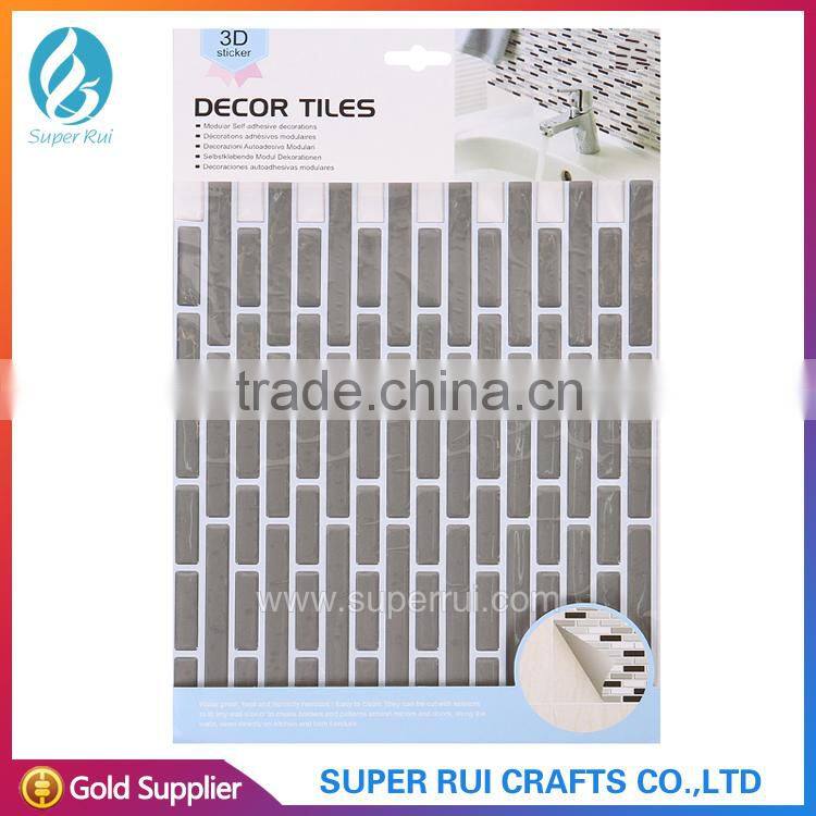 High quality fire and oil proof wall sticker for kitchen decor