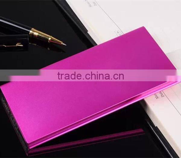 2015 Trade Assurance New Design Power Bank Ultra-thin Portable Power Bank 12000mah