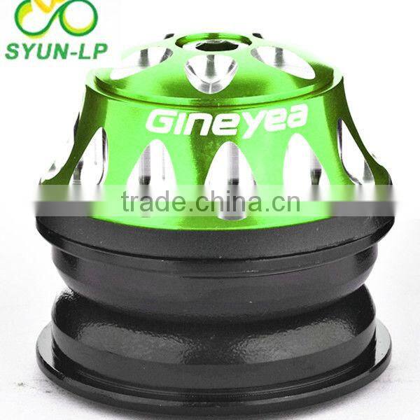 Aluminum bearing integrated bicycle headsets