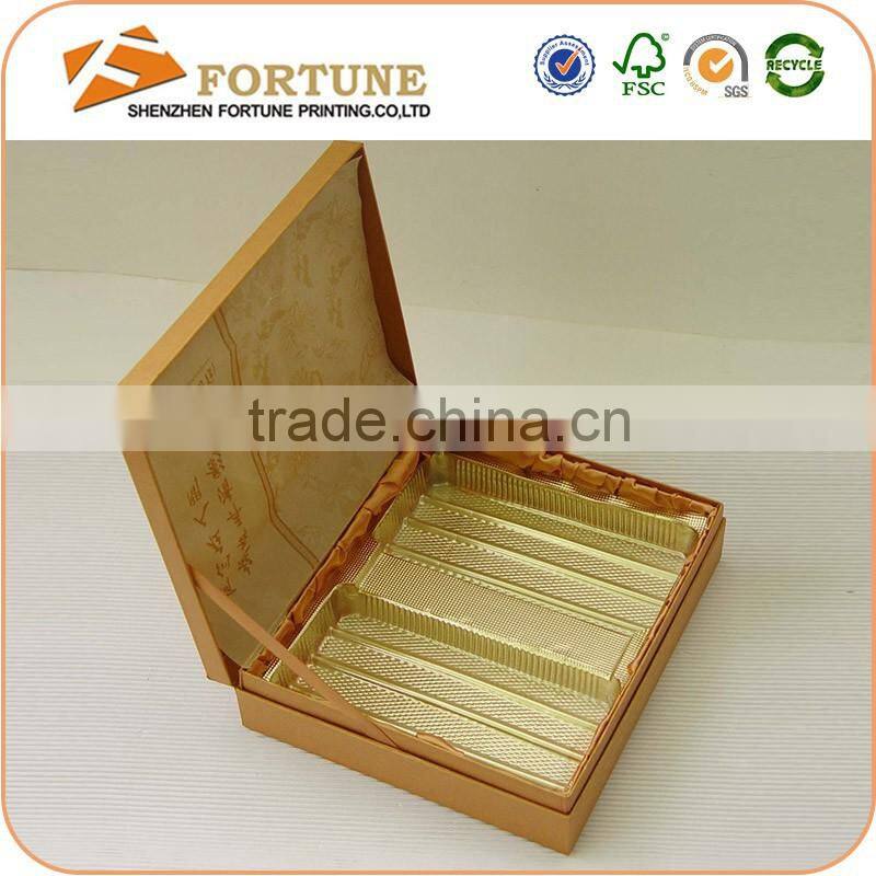 High Quality Craft Paper Box For Cake Packaging, Alibaba Wholesale Paper Moon Cake Box
