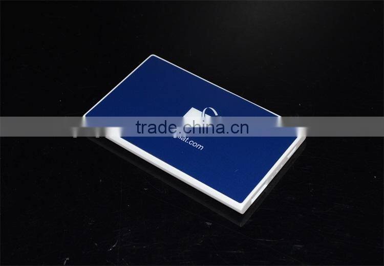 2200mAh Credit Card Shape Mobile Power Bank with Full Color Printing