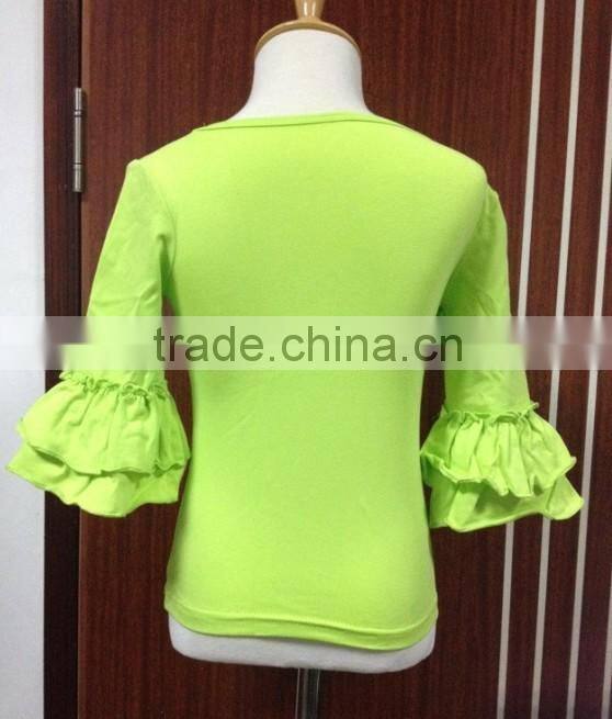 Many color for you choose Baby sleeve T shirts,Baby girls Children Top,T shirts tops