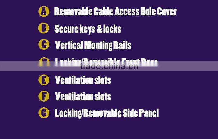 Best sales 6U office metal wall mount server rack cabinet