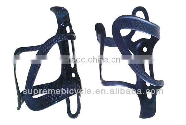 High quality new product 2014 hot bicycle carbon fiber bike bottle case