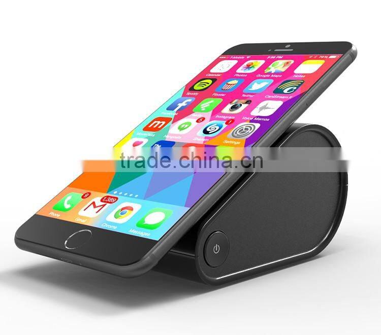 Portable 8000mah wireless charger power bank for iPhone 7