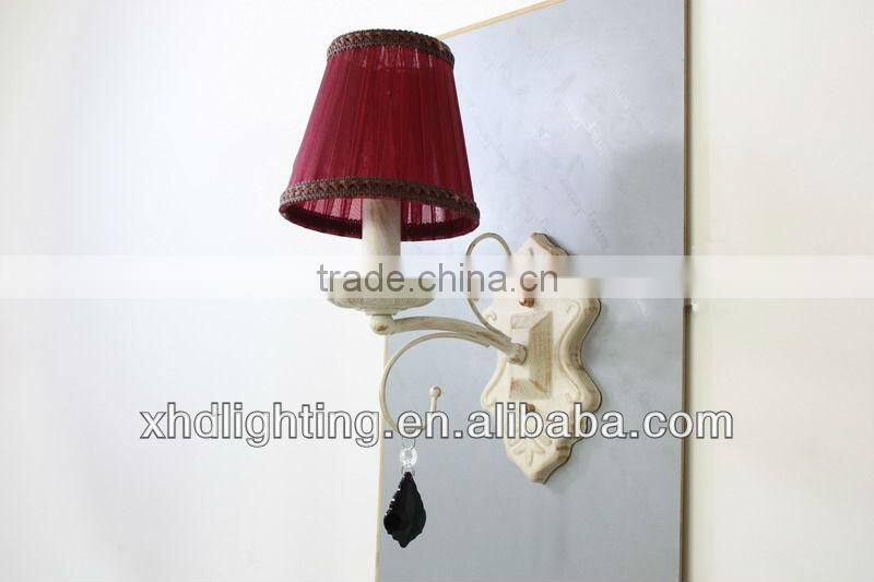 European Style Crystal Wall Lamp unique candle Wall Light L1206/1W