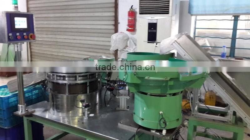 cosmetic dispensing part assembly machine