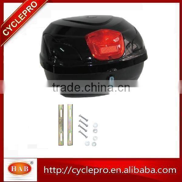 2016 hot sell OEM quality 35L PP Rear Luggage Box of Motorbike Motorcycle Tail Box wholesale Motorcycle Tail Box/ Tail Case/Bicy