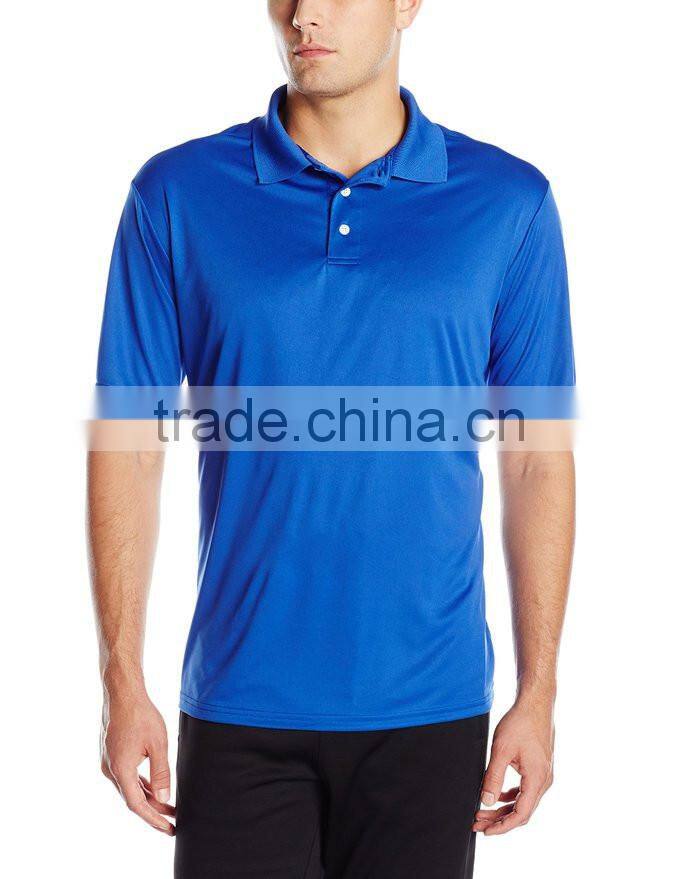 Guangzhou factory New Design Top Quality 100% Polyester Men's Dry Fit Golf Polo t shirt